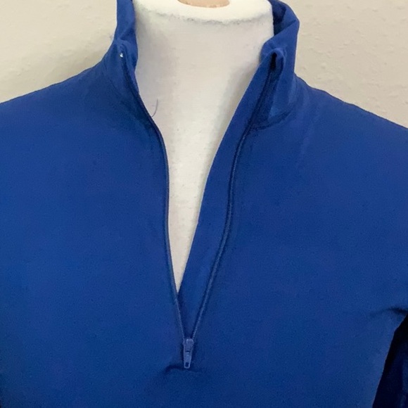 PolarMax 4.0 HEAVYWEIGHT ZIP MOCK FLEECE - SodaLt Blue - Picture 6 of 14